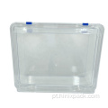 Caixa de jóias de membrana de embalagem transparente de plástico